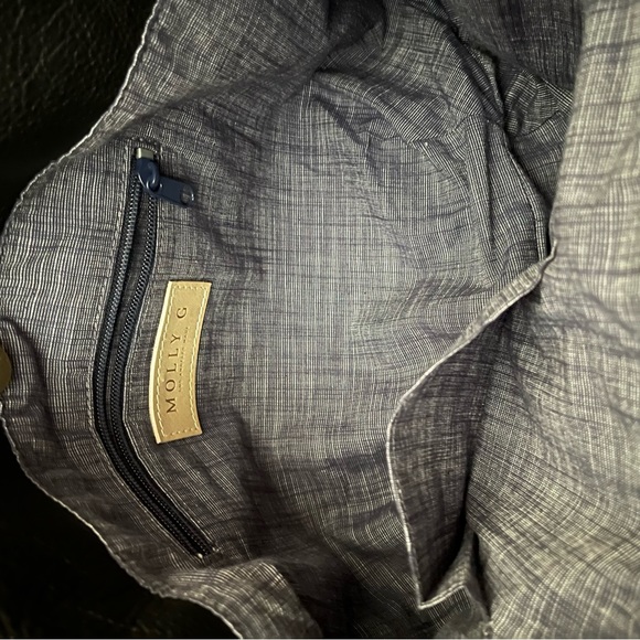 Molly G Louise Two Tone Leather Bag - Picture 14 of 16